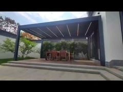 Las persianas de aluminio motorizadas populares Pergola